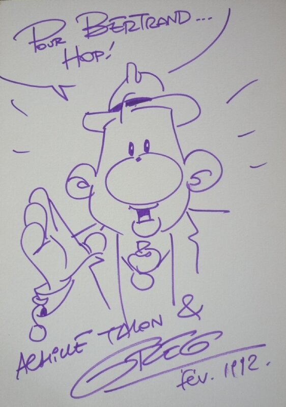 Greg - Achille Talon - Sketch