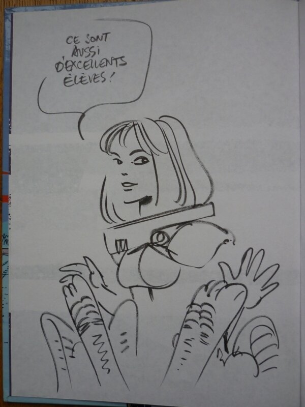 Mézières - Valérian - Laureline - Sketch