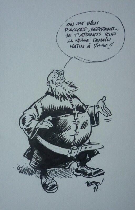 Verron - Odilon Verjus - Sketch