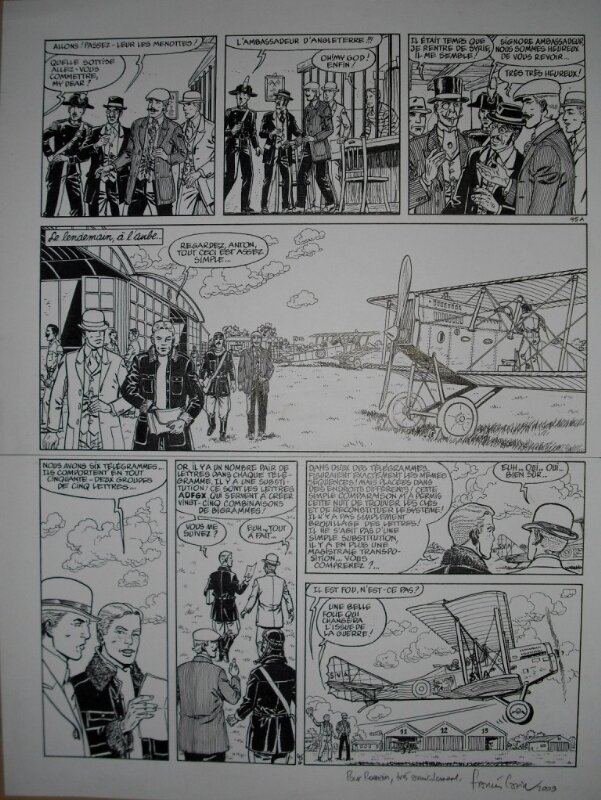Victor Sackville by Francis Carin - Comic Strip