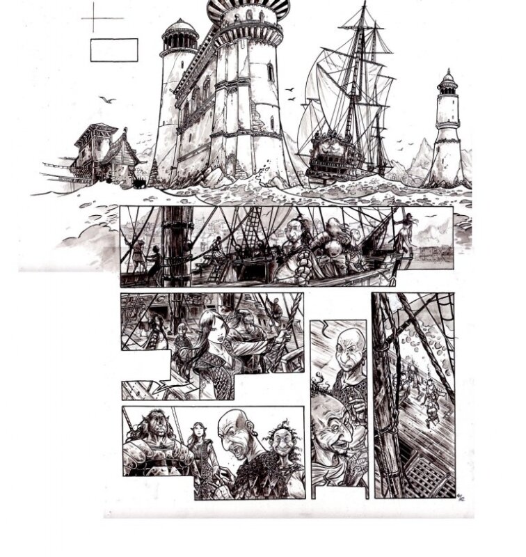 Fléaux d'Enharma by Stéphane Créty - Comic Strip