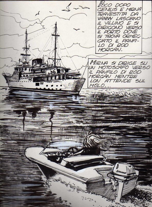 Milo Manara, Genius n°7 p 39 - Colpo su colpo (Furio Viano Editore) - Comic Strip