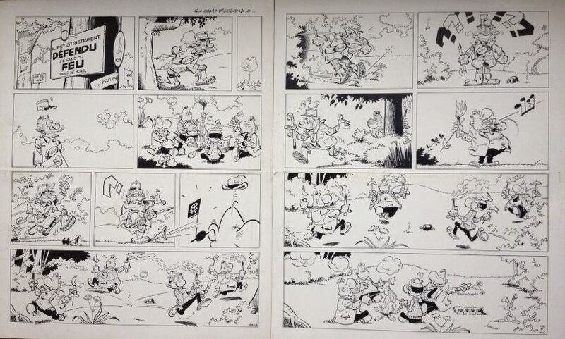 Greg/les aventures d'Achille Talon - Comic Strip