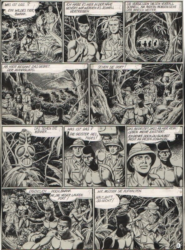 Boixcar : Planche La mina tragica Artima - Comic Strip