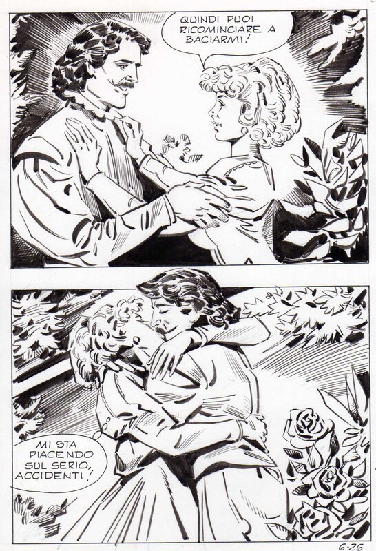 Carlo Panerai, La Moschettiera n°6 (Morte a palazzo) page 26 - Comic Strip