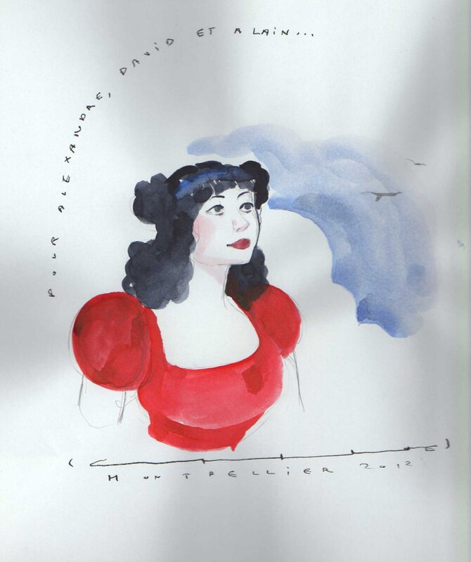Ida by Chloé Cruchaudet - Sketch