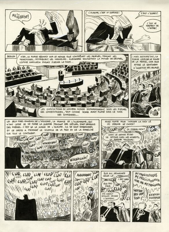 Blain, Quai d'Orsay - Comic Strip