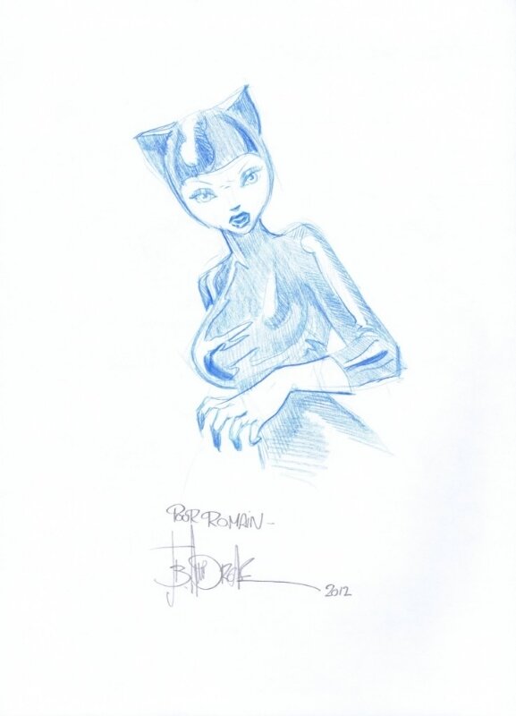 Catwoman Andreae par Jean-Baptiste Andréae - Dédicace