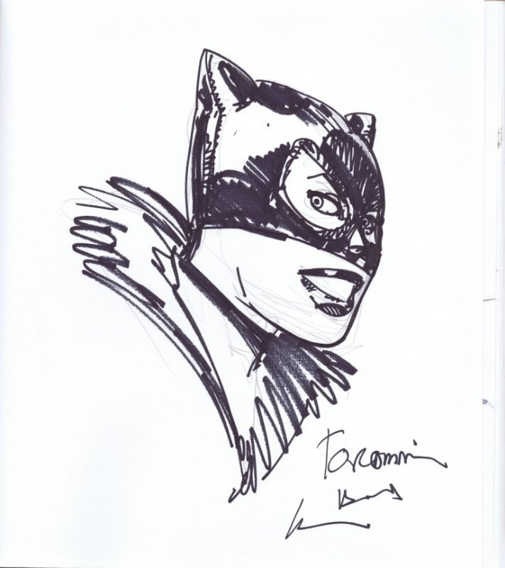 Catwoman Chaykin - Sketch