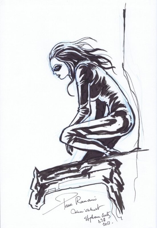 Catwoman Créty - Sketch