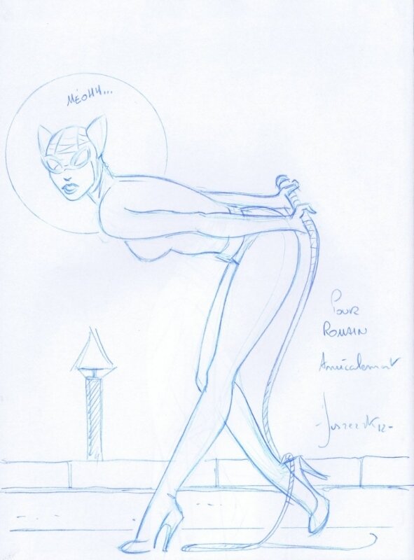 Catwoman Juszezak - Sketch