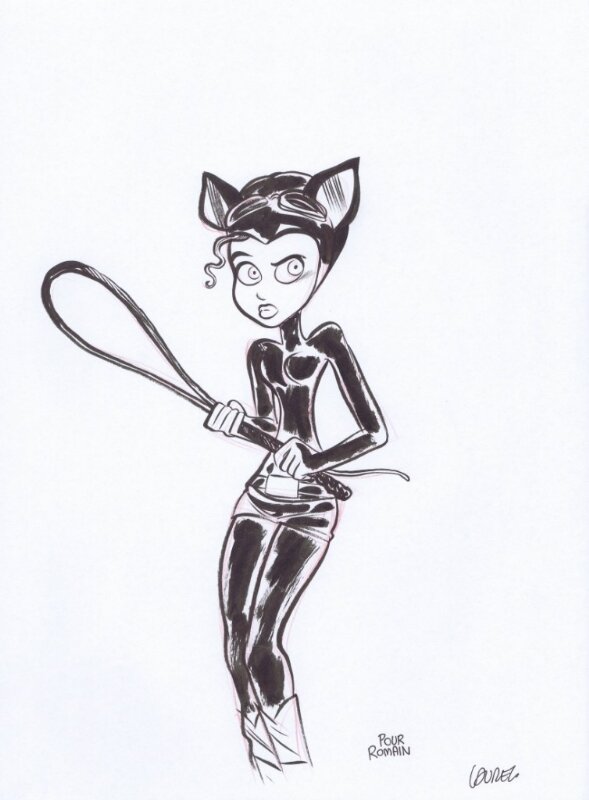 Catwoman Laurel - Sketch