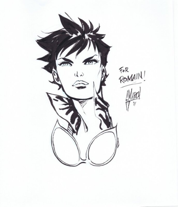 Catwoman March - Sketch