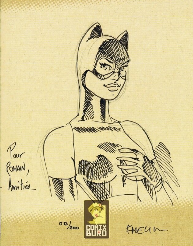 Catwoman Meynet - Dédicace