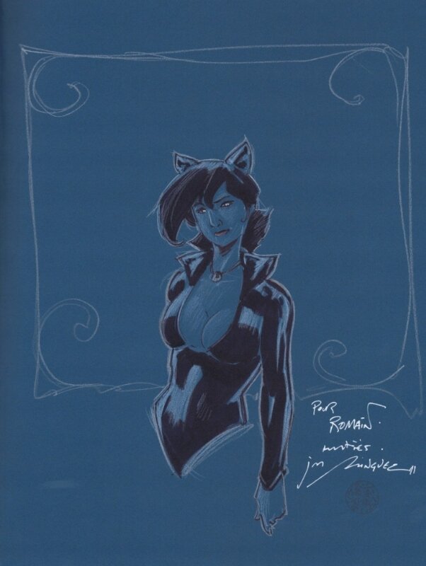Catwoman Minguez - Sketch
