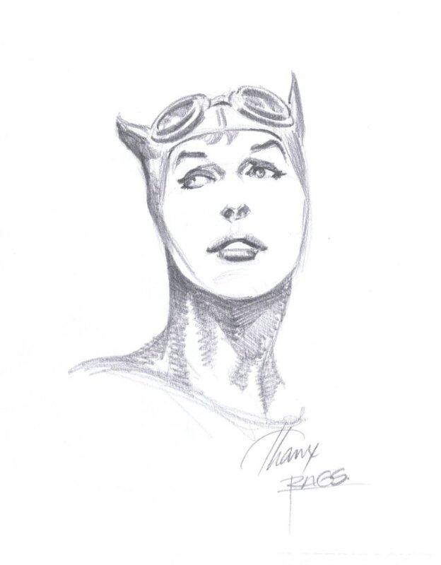 Catwoman Morales - Sketch