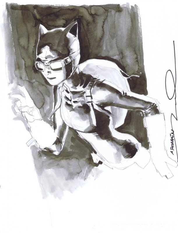 Catwoman Parel - Sketch