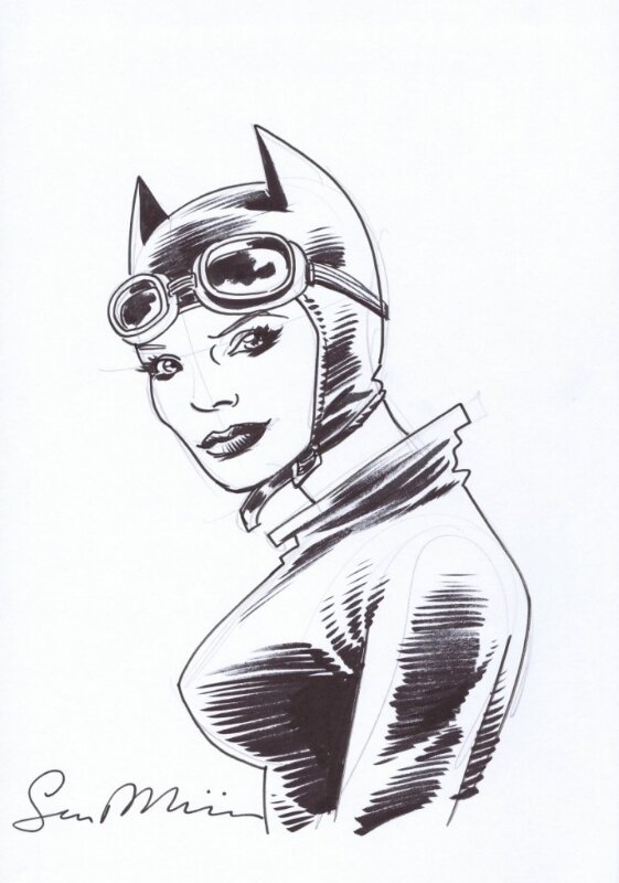 Catwoman Phillips - Sketch