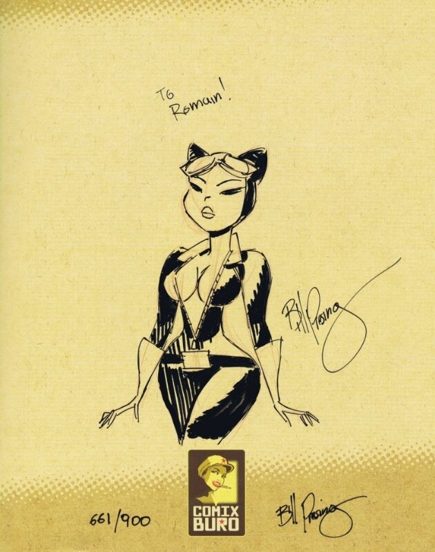 Catwoman Presing - Sketch