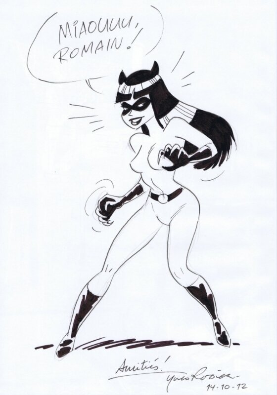 Catwoman Rodier - Dédicace