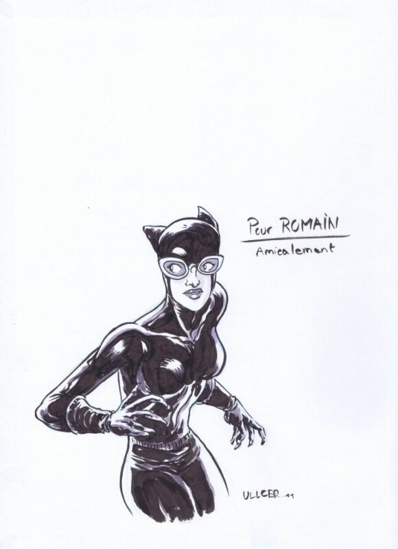 Catwoman Ullcer - Dédicace