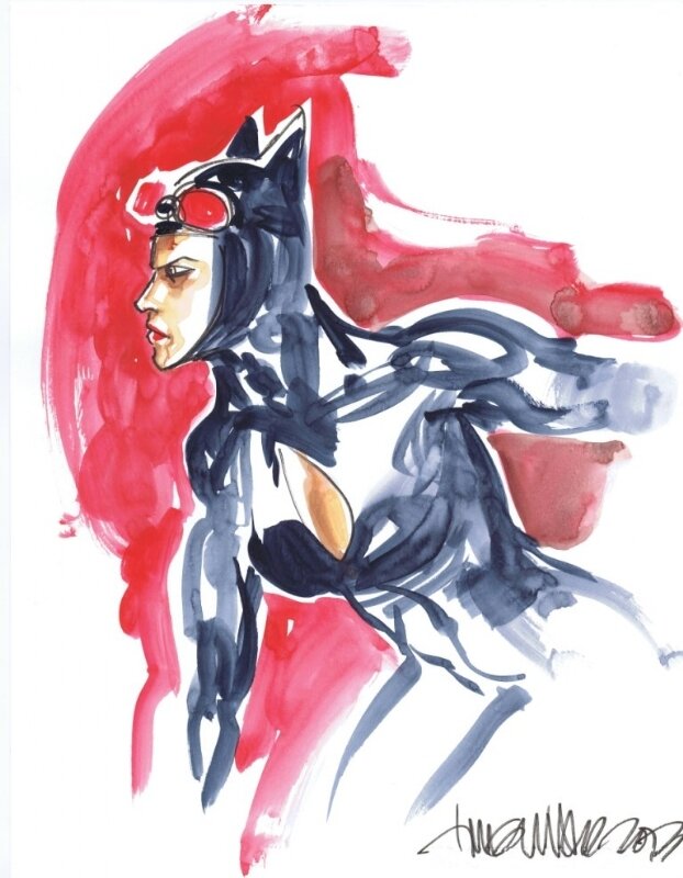 Catwoman Würz - Sketch