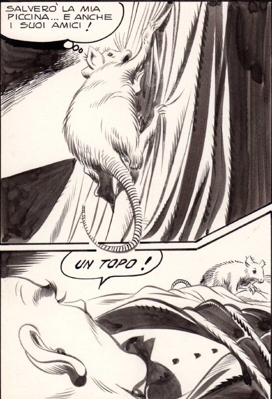 Naga par Leone Frollo - Planche originale