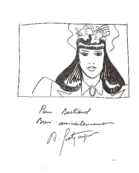 Goetzinger : Dédicace de la Diva et le Kriegspiel 1983 - Sketch