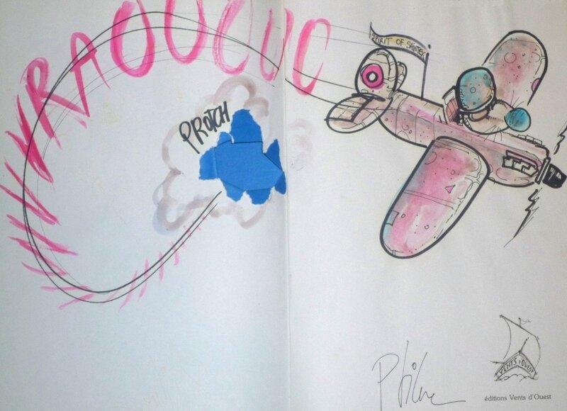 Ptiluc : Dédicace de Pacush blues 1989 - Sketch