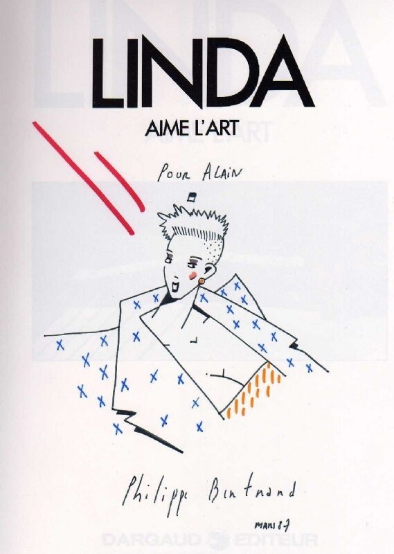 Linda by Philippe Bertrand - Sketch