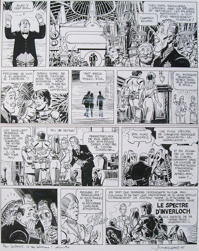 Jean-Claude Mézières, Pierre Christin, Valerian - Les Spectres d'Inverloch - Comic Strip