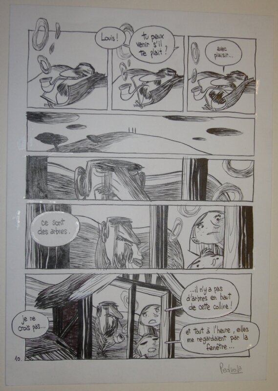 Pedrosa Cyril - Trois ombres - p10 - Planche originale