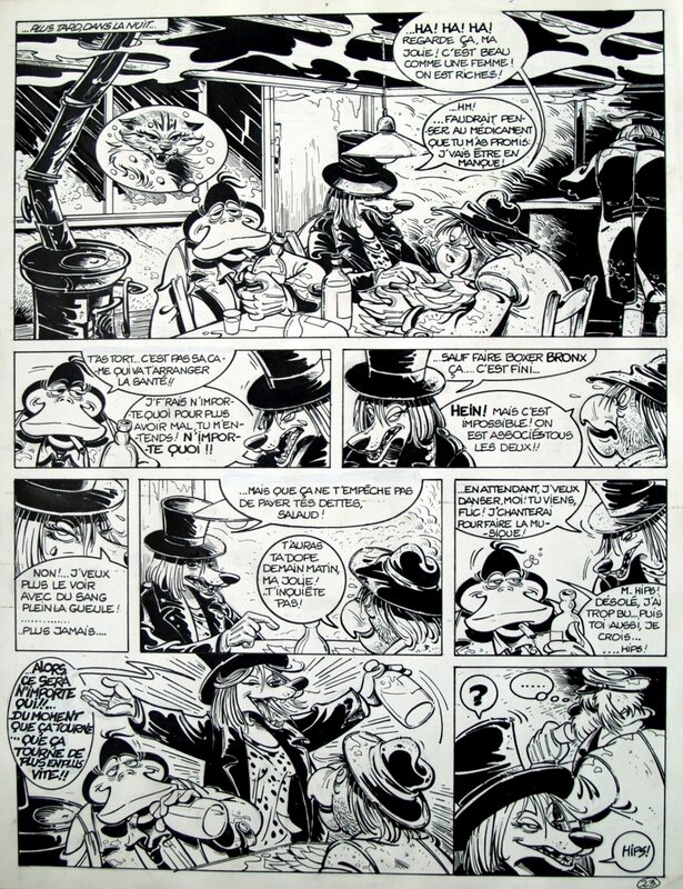 Benoît Sokal, Canardo - La Mort Douce - Comic Strip