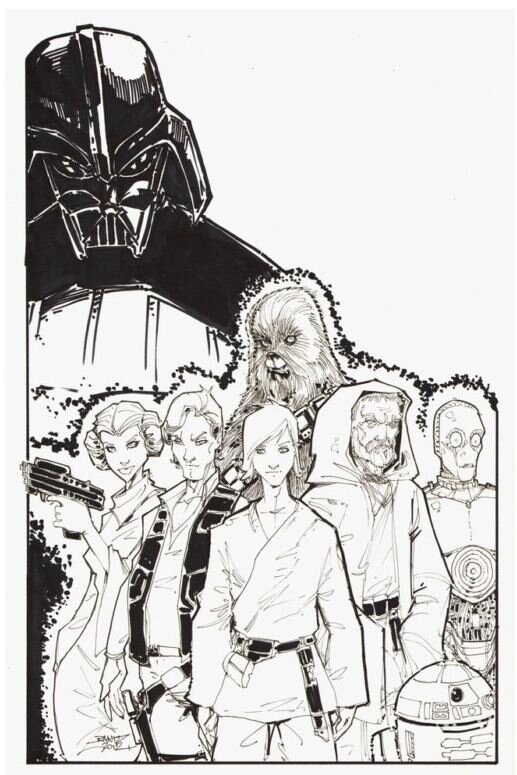 Star wars by Rantz - Original art