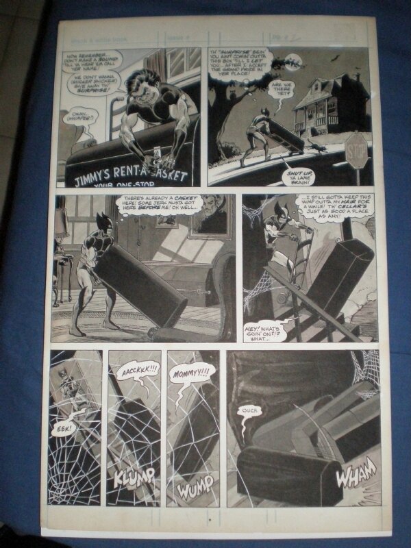 Wolverine parodie/ Bob McLeod/ Crazy #81 p14 - Planche originale