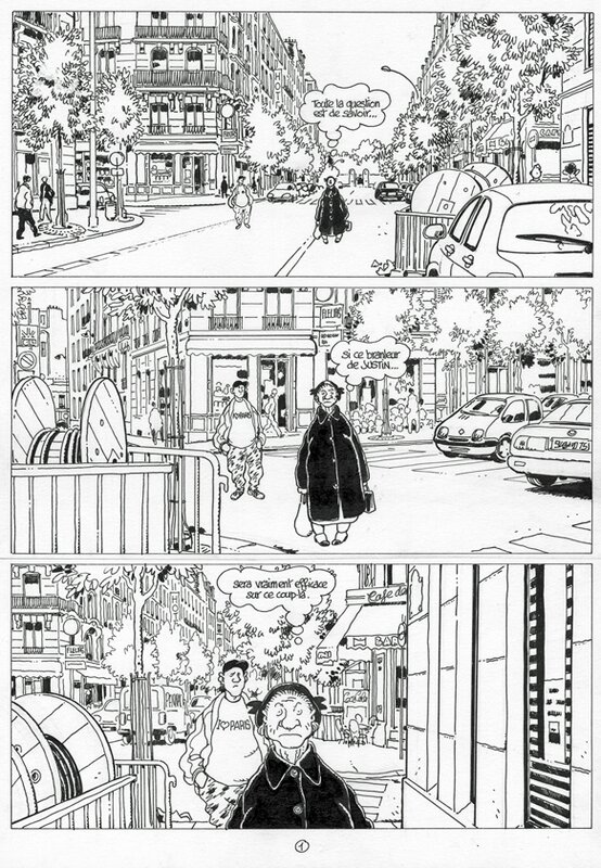 Tardi, La Débauche, planche 1 - Planche originale