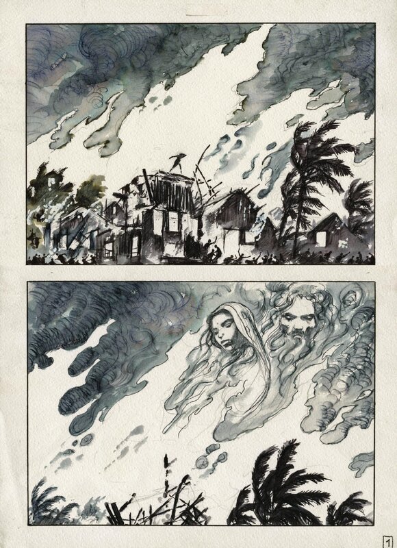 Manara, Amnesty International, Au secours! (diptyque) - Comic Strip