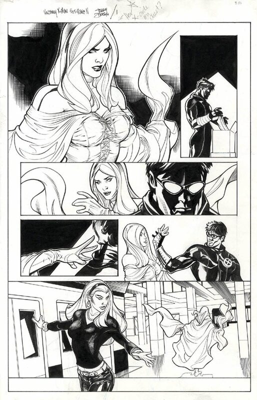 Terry Dodson, Rachel Dodson, Planche originale de Terry et Rachel Dodson (2) - Comic Strip