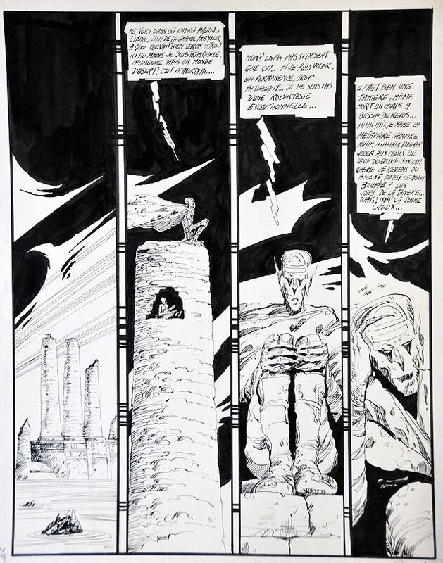 Druillet, Nosferatu - Planche originale