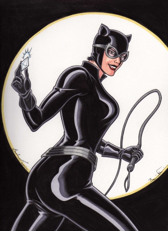 Catwoman by Brendon & Brian Fraim - Original Illustration