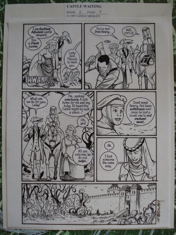 Castle Waiting by Linda Medley - Comic Strip