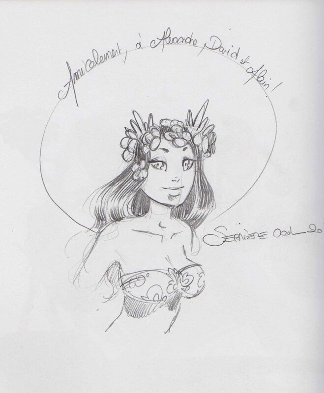 Thalulaa by Ood Serrière - Sketch