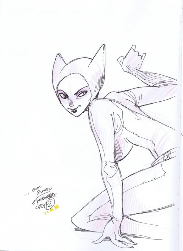 Catwoman Barbucci - Sketch
