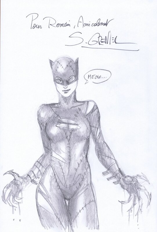 Catwoman Grenier - Sketch