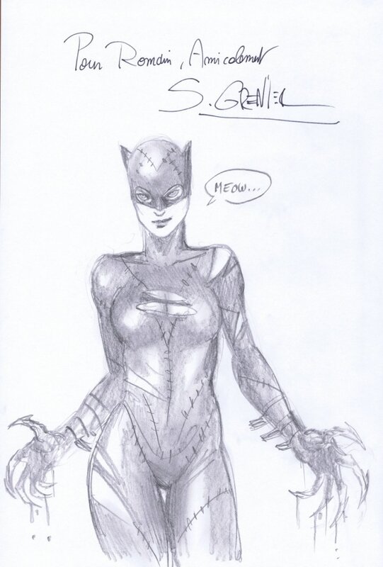 Catwoman Grenier - Dédicace