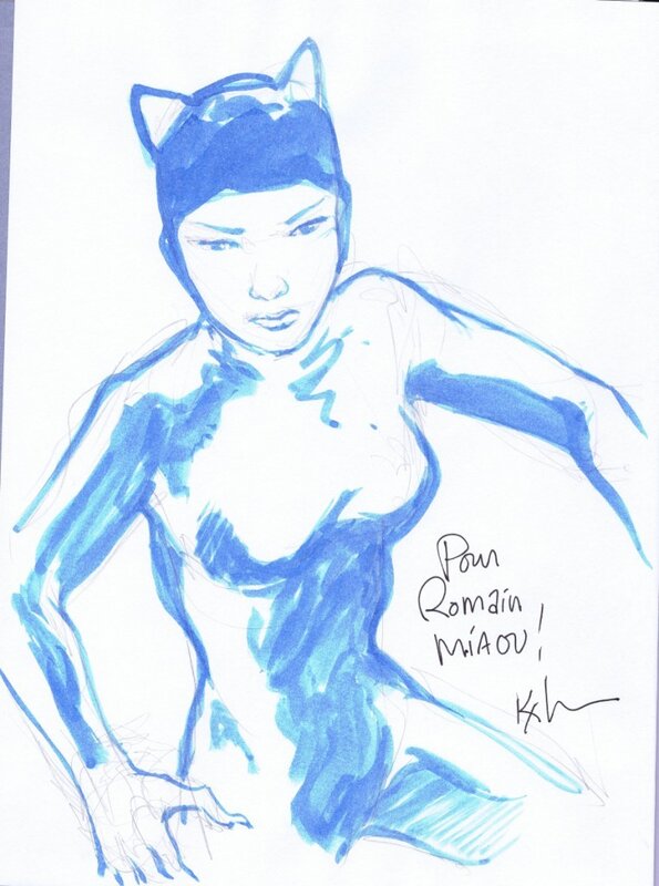 Catwoman Kerfriden - Dédicace