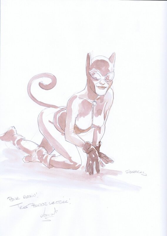 Catwoman Sieurac - Dédicace