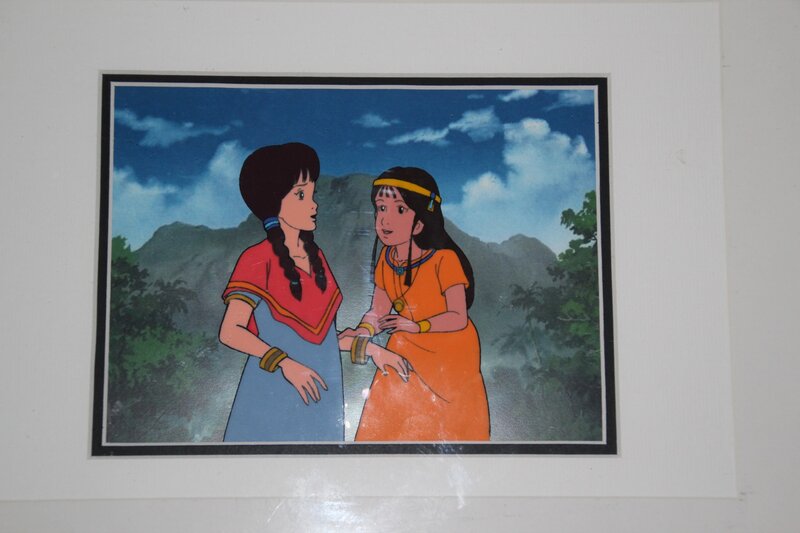 unknown, Les mystérieuses cités d'or - Original Illustration