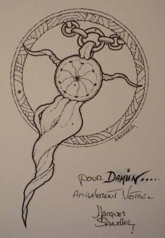 Jean-Jacques Sanchez, Page de titre Camilo Tome 2 - Original Illustration