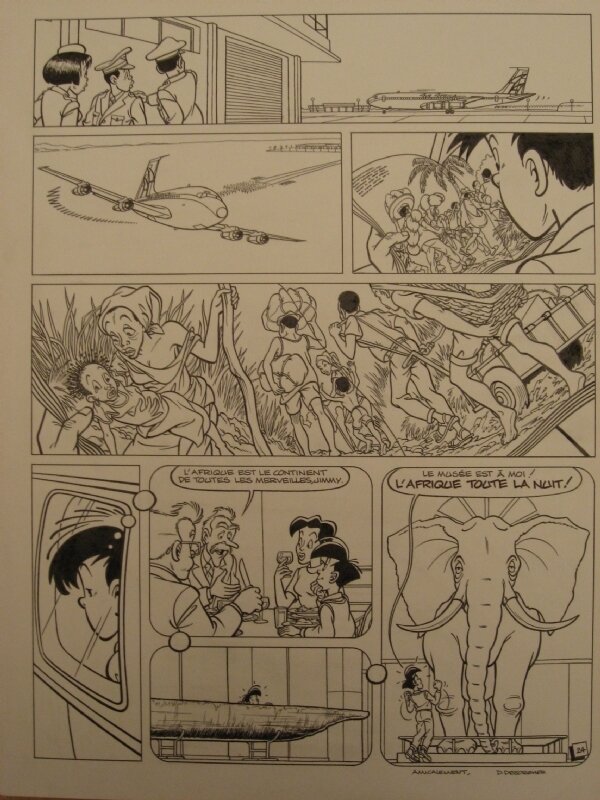 Jimmy Tousseul by Daniël Desorgher, Stephen Desberg - Comic Strip